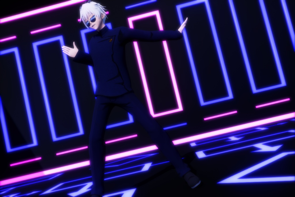 【MMD】GOJO SATORU (.PMX FILE)