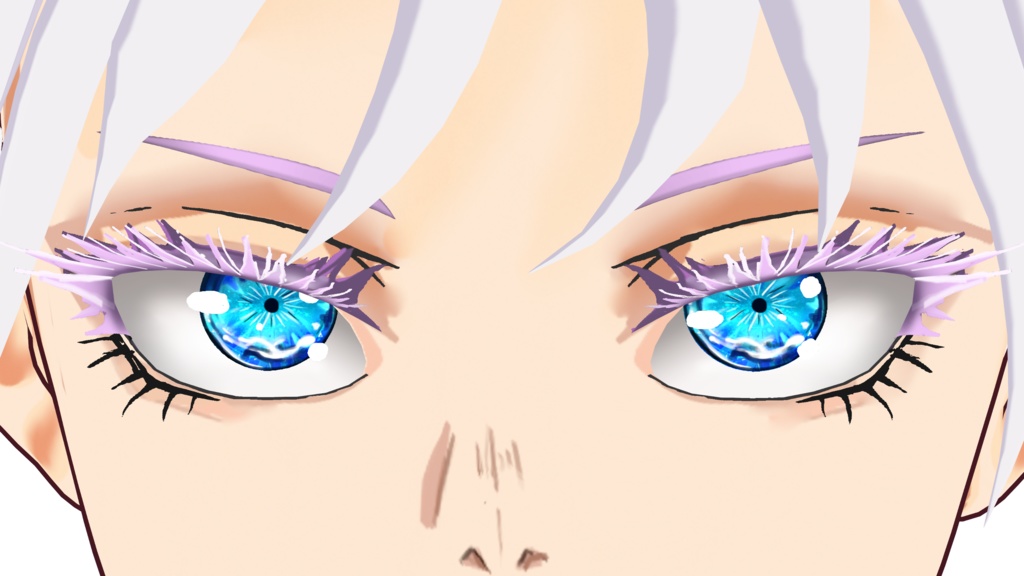 Gojo Satoru Fight manga version (VRM file) / Outfit set