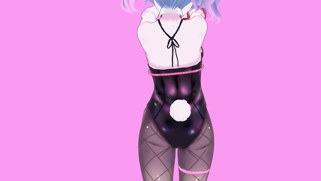LATEX RABBIT SUIT (VROID CUSTOM ITEM)