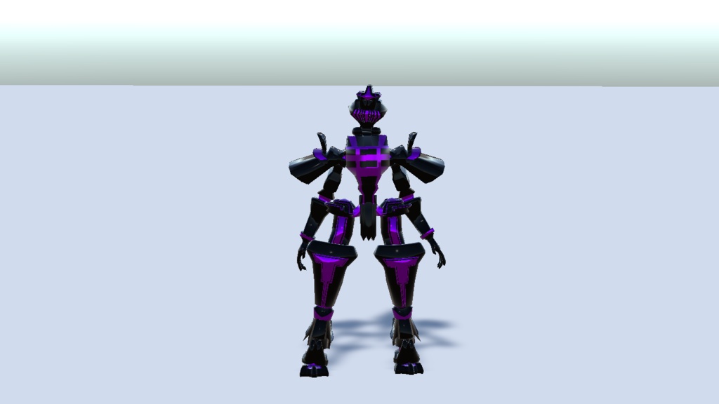 機械騎士(メカニカルナイト)シャインブレイク FBX&VRMモデルセット(FBXモデル1つ・VRMモデル2つ) - tokuo-takeru - 2/4