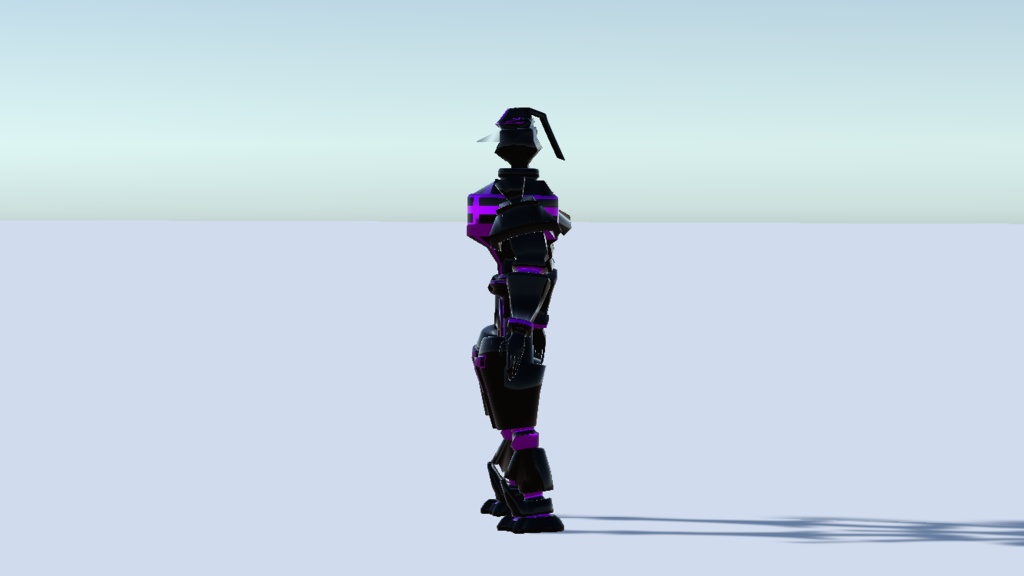 機械騎士(メカニカルナイト)シャインブレイク FBX&VRMモデルセット(FBXモデル1つ・VRMモデル2つ) - tokuo-takeru - 4/4