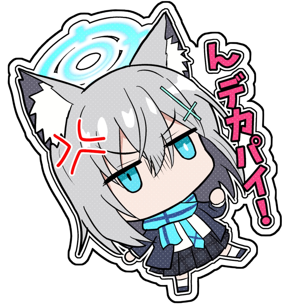 ブルアカ マグネット「シロコ」