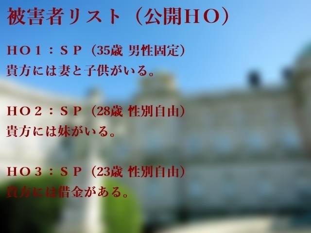 【CoC6版】クトゥルフSP物語