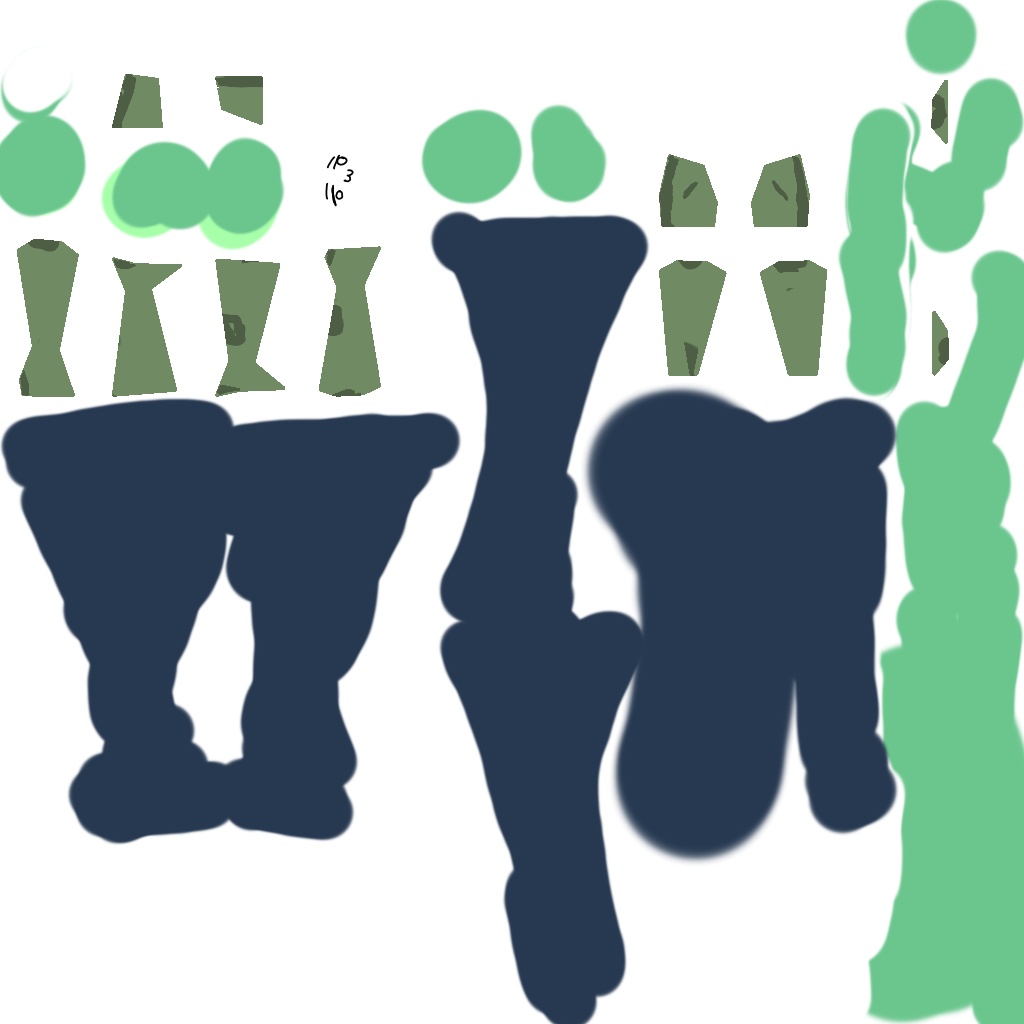 ローポリ.くさじ