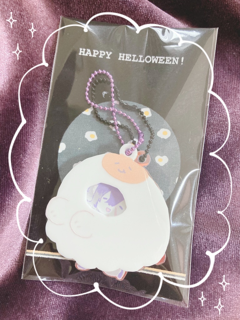 目玉焼きおばけ実休アクキー