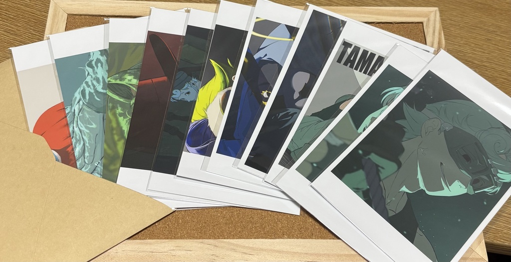 GoB擬人化ポストカード（11枚セット）