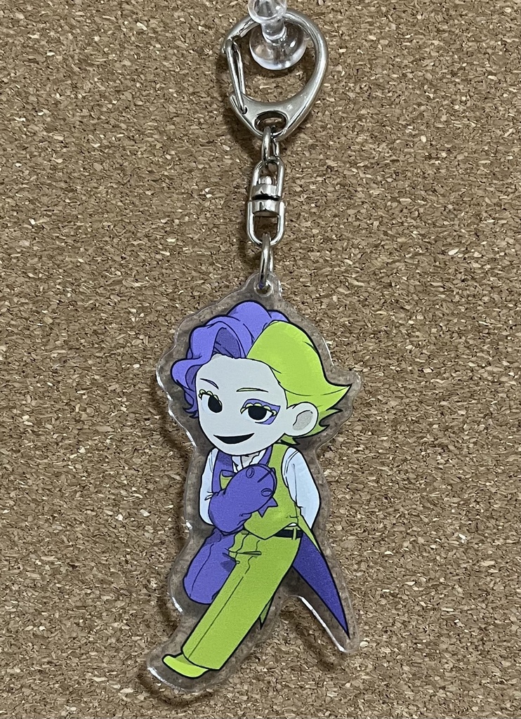 GoB擬人化アクリルキーホルダー（ビター・ギグル）