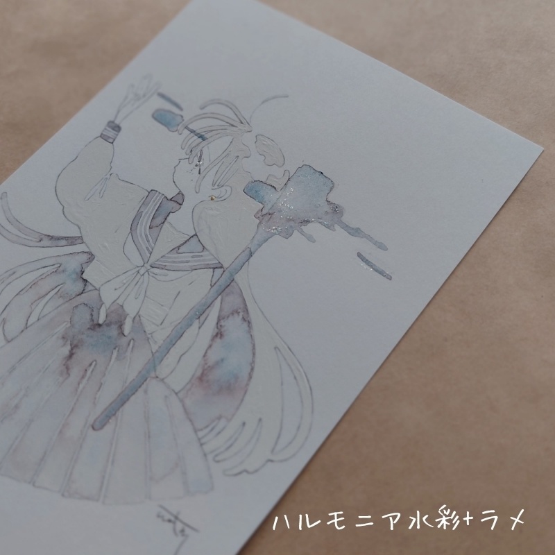 着彩ポストカード