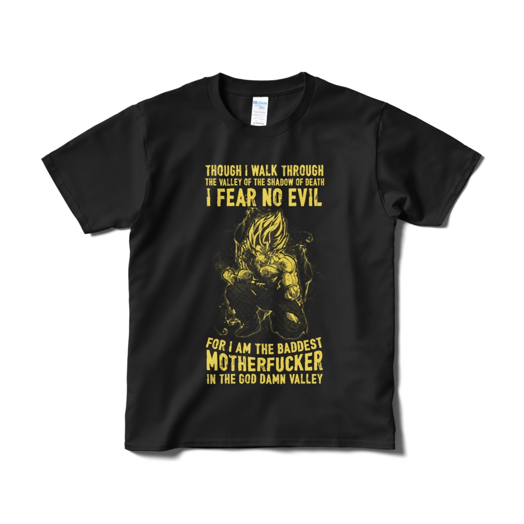自分自身を鼓舞する！ ドラゴンボールZ モチベーションメッセージTシャツ
