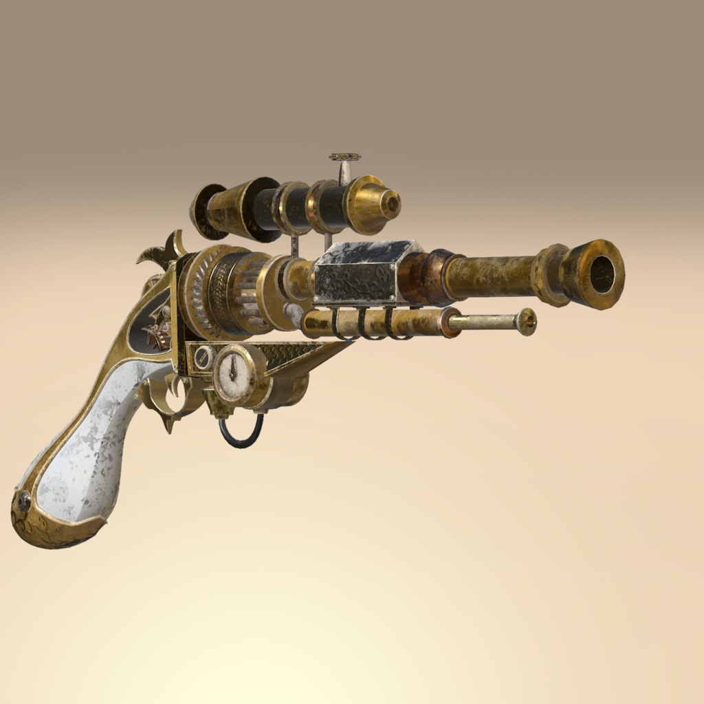 Steampunk Gun