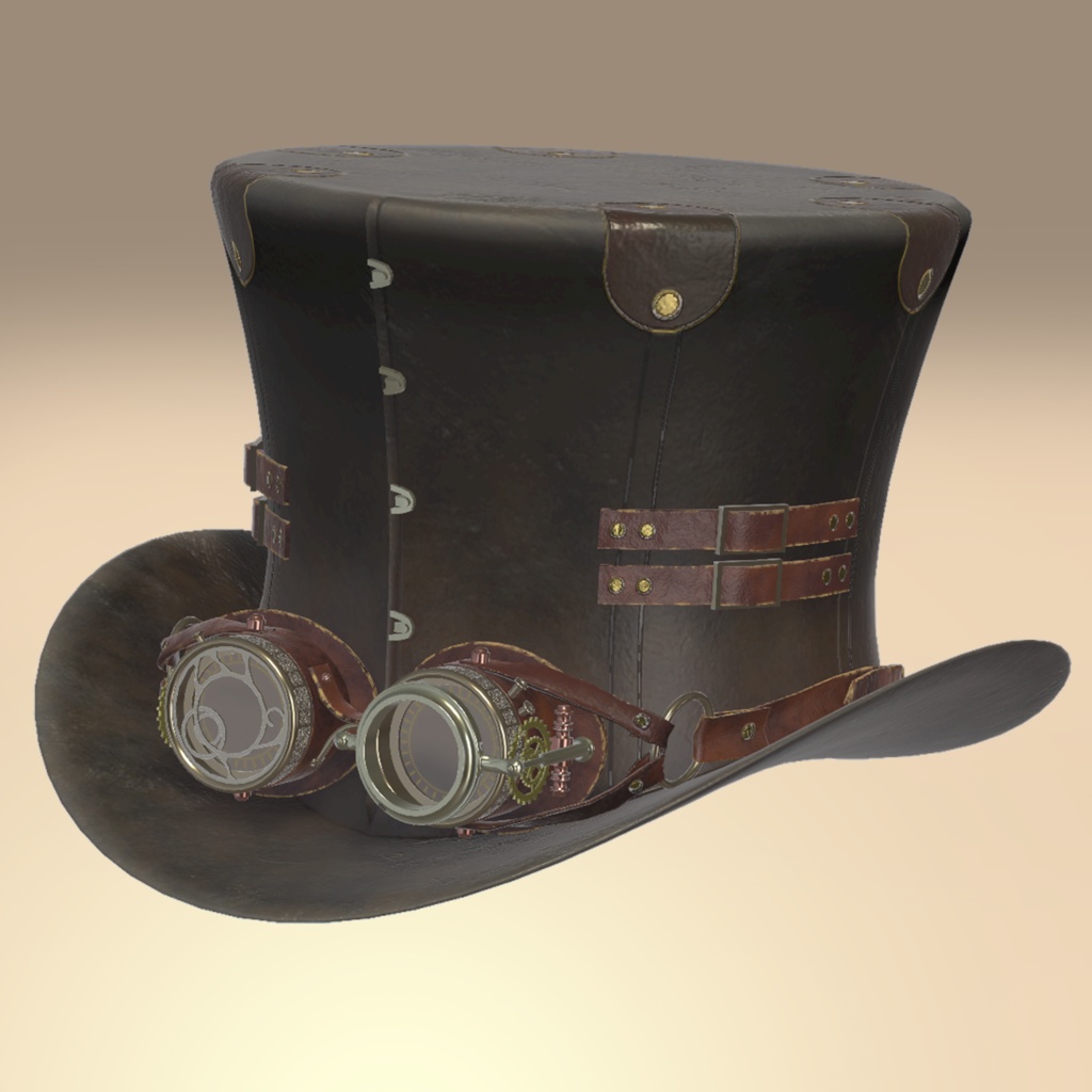 Steampunk Hat(Black)