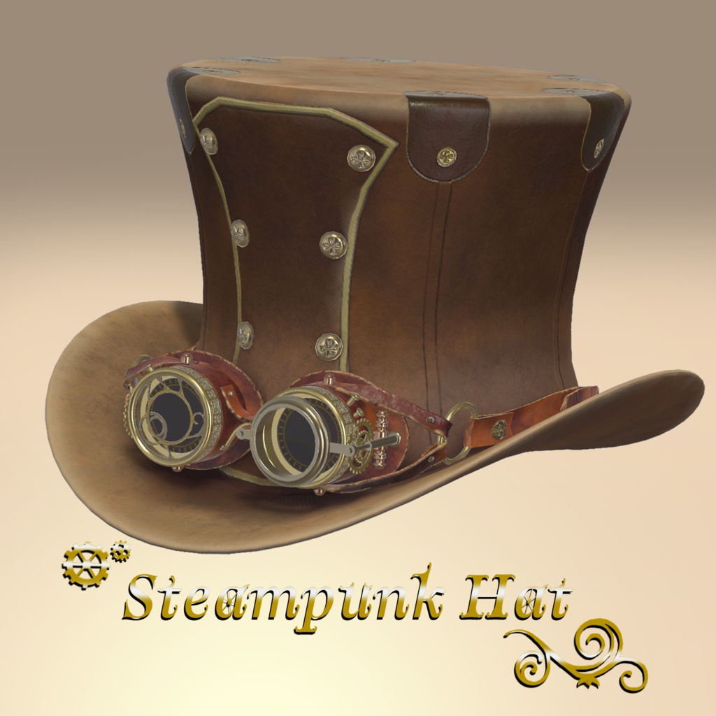 Steampunk Hat(Brown)