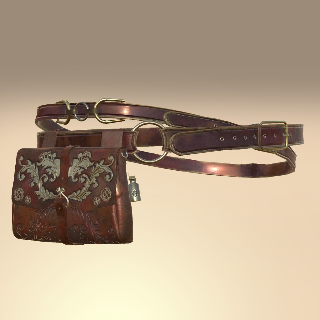 SteampunkPouch NaturalLuxury