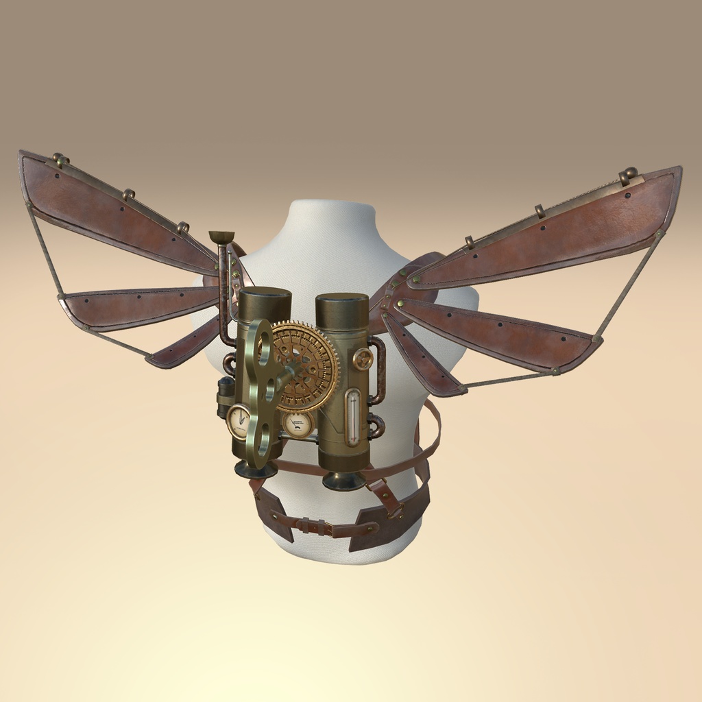 Steampunk Wings(Brown)