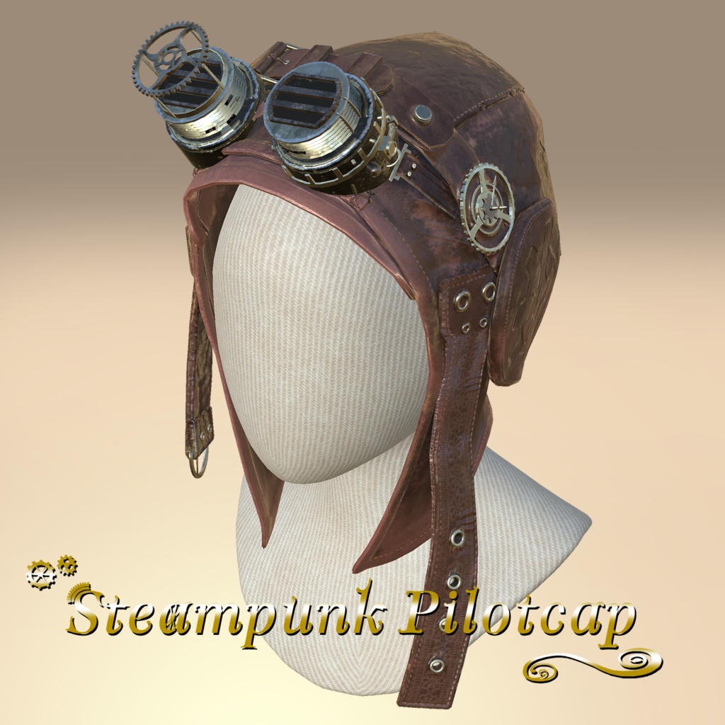 Steampunk Pilotcap