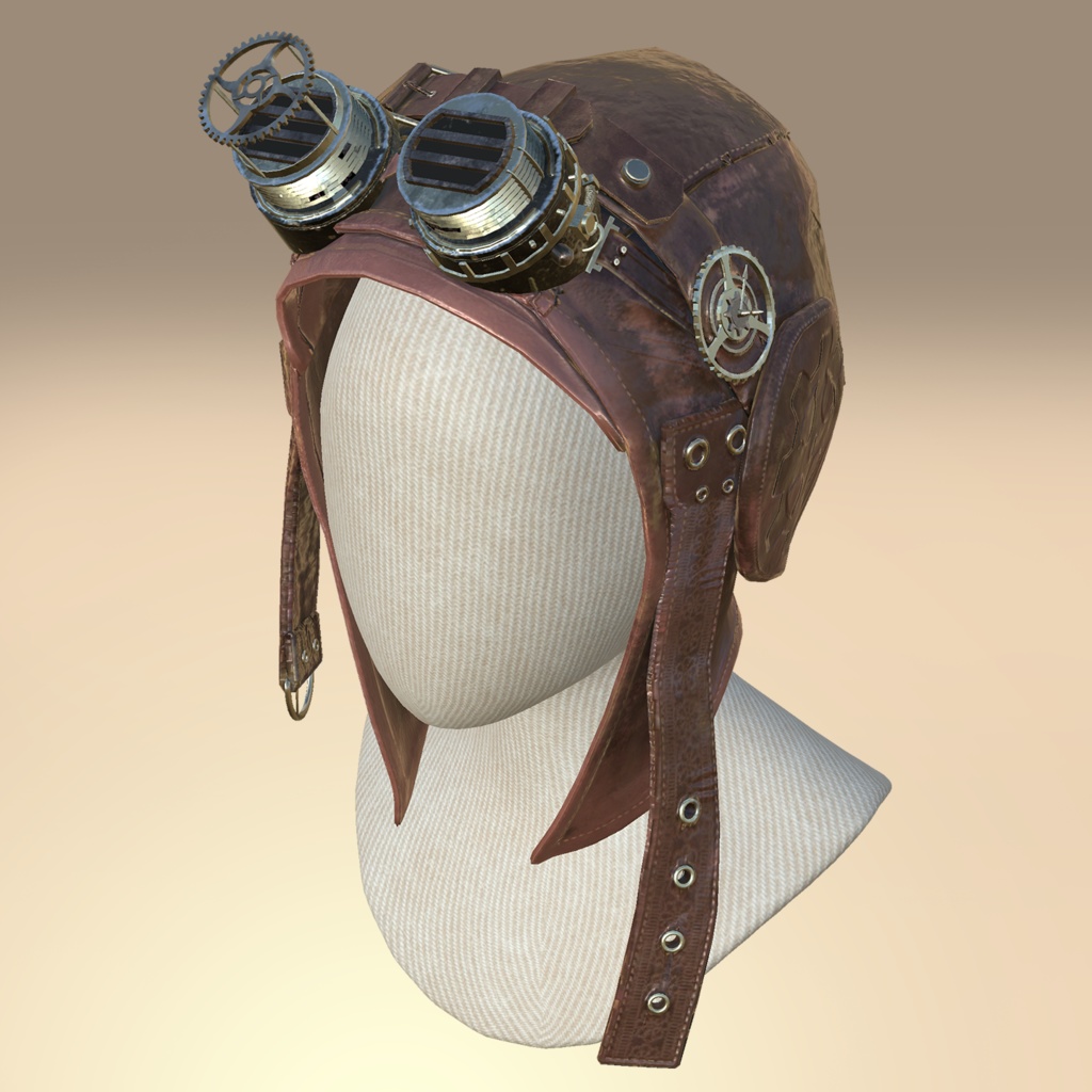 Steampunk Pilotcap