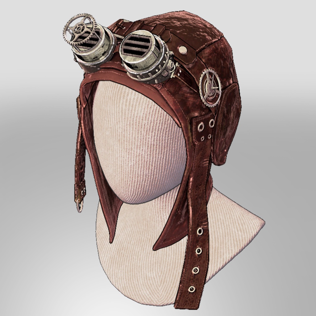 Steampunk Pilotcap ver.Toon