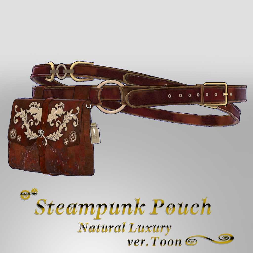 SteampunkPouch NaturalLuxury ver.Toon