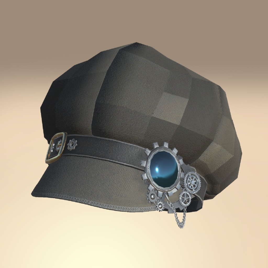 Steampunk Casquette(Black)