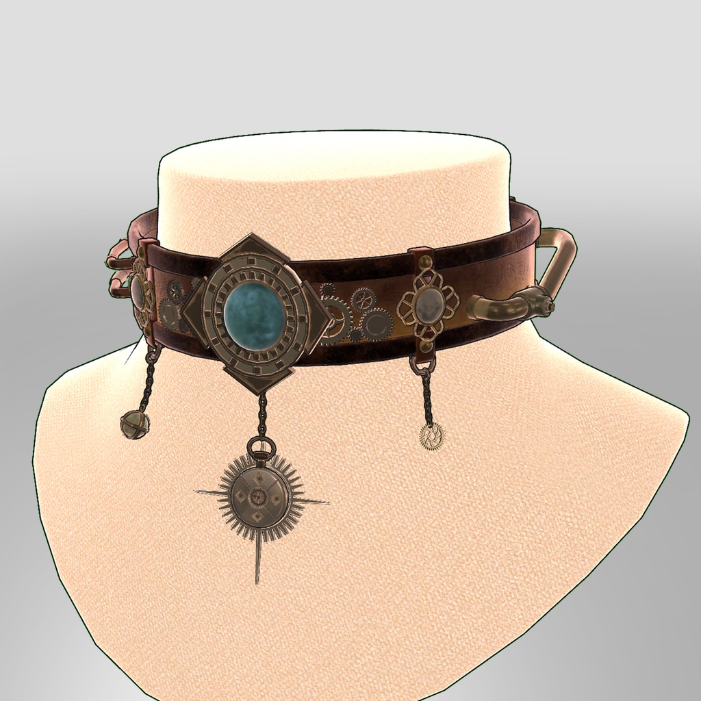 Steampunk Choker ver.Toon