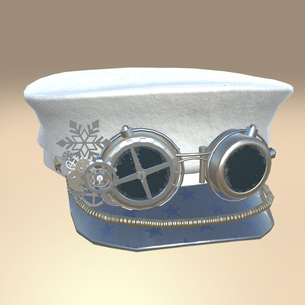 Steampunk Cap ChristmasVersion