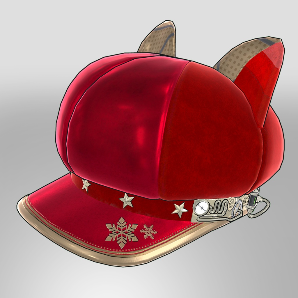 SteampunkCatEarCasquette ChristmasVersion ver.Toon