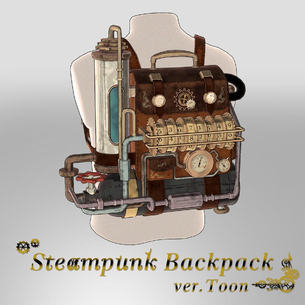 Steampunk Backpack ver.Toon