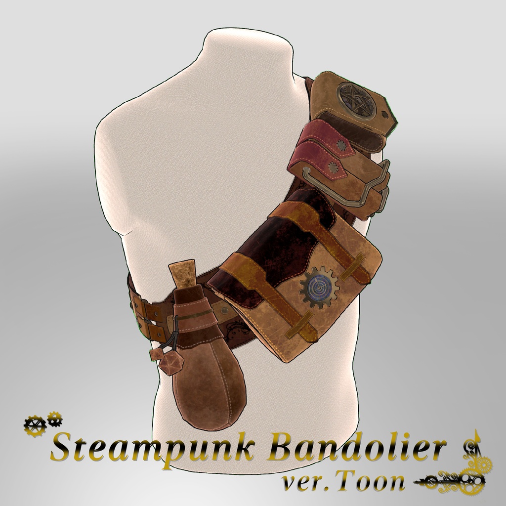 Steampunk Bandolier ver.Toon