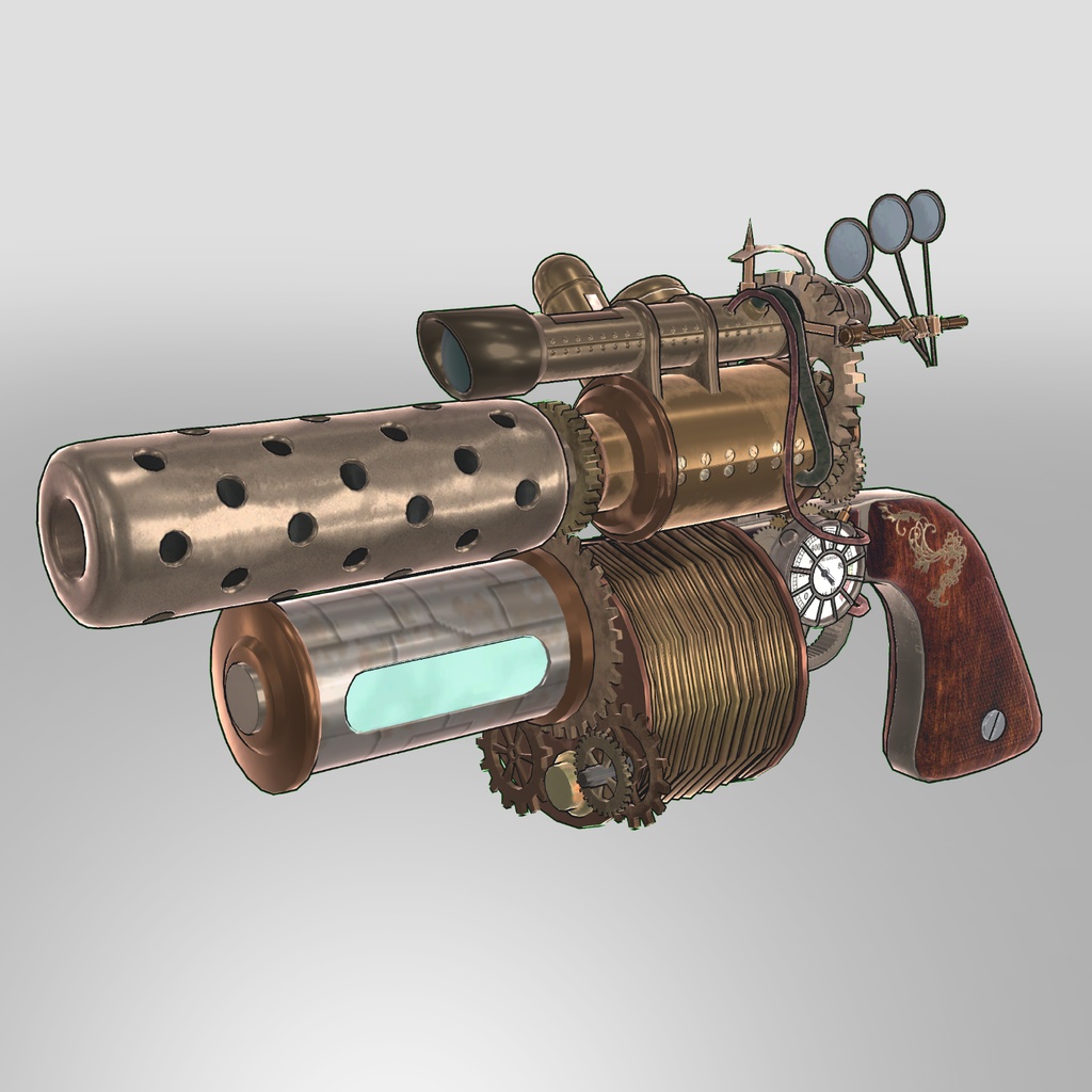 Steampunk Handgun ver.Toon