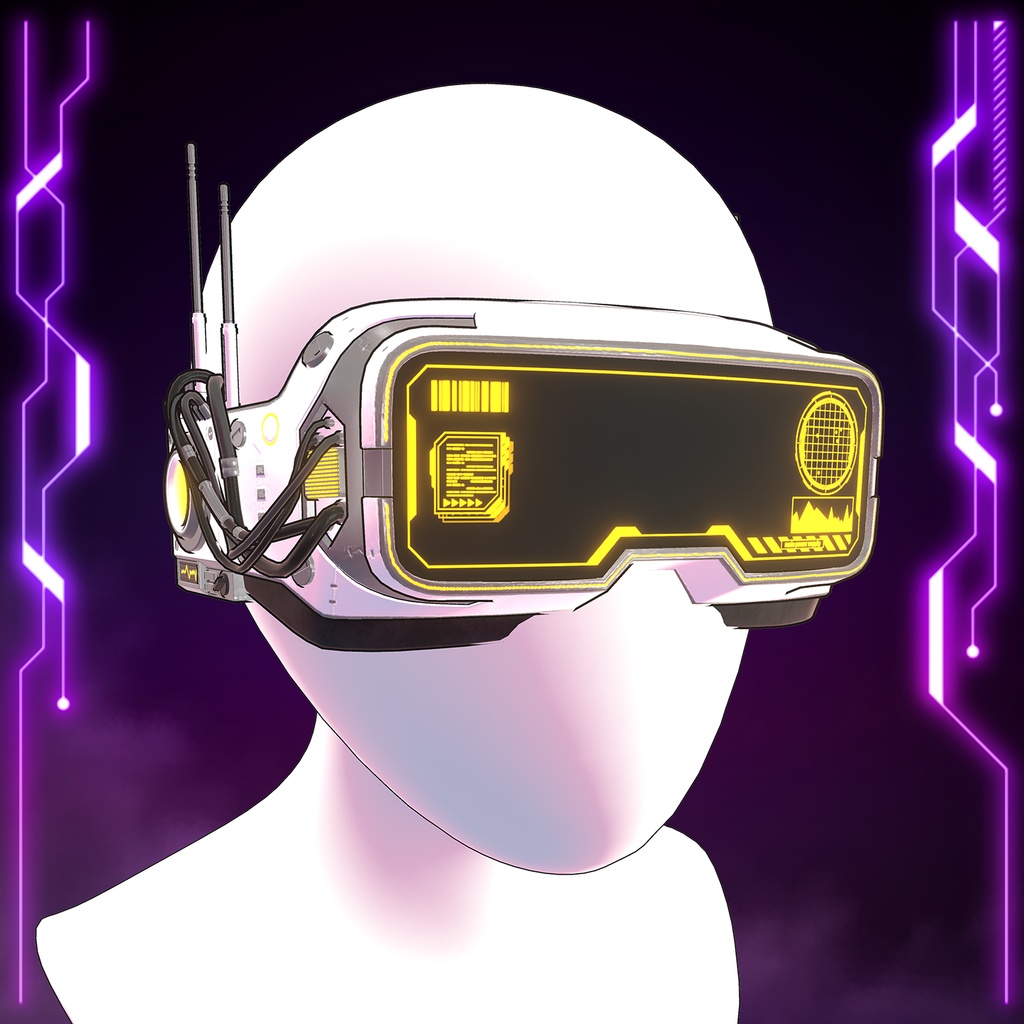 cyberpunk goggles ver.Toon