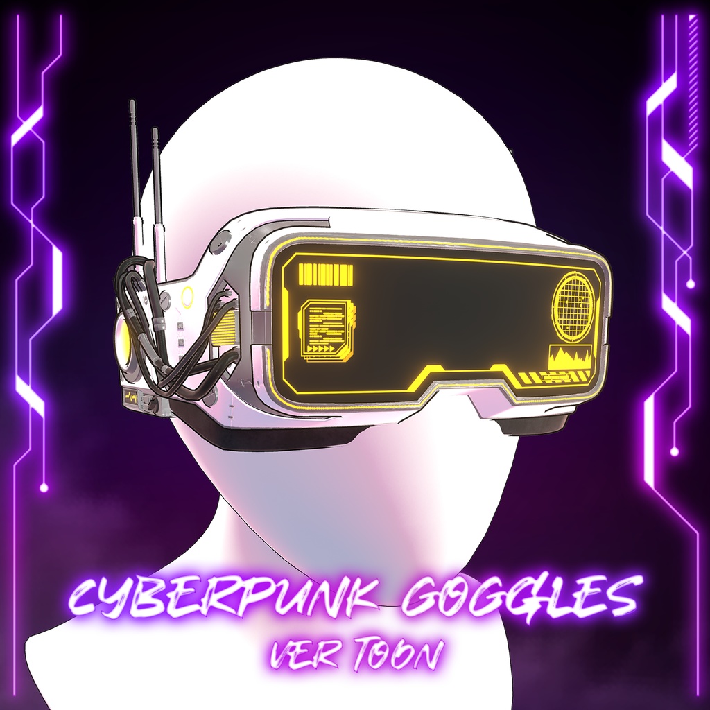 cyberpunk goggles ver.Toon