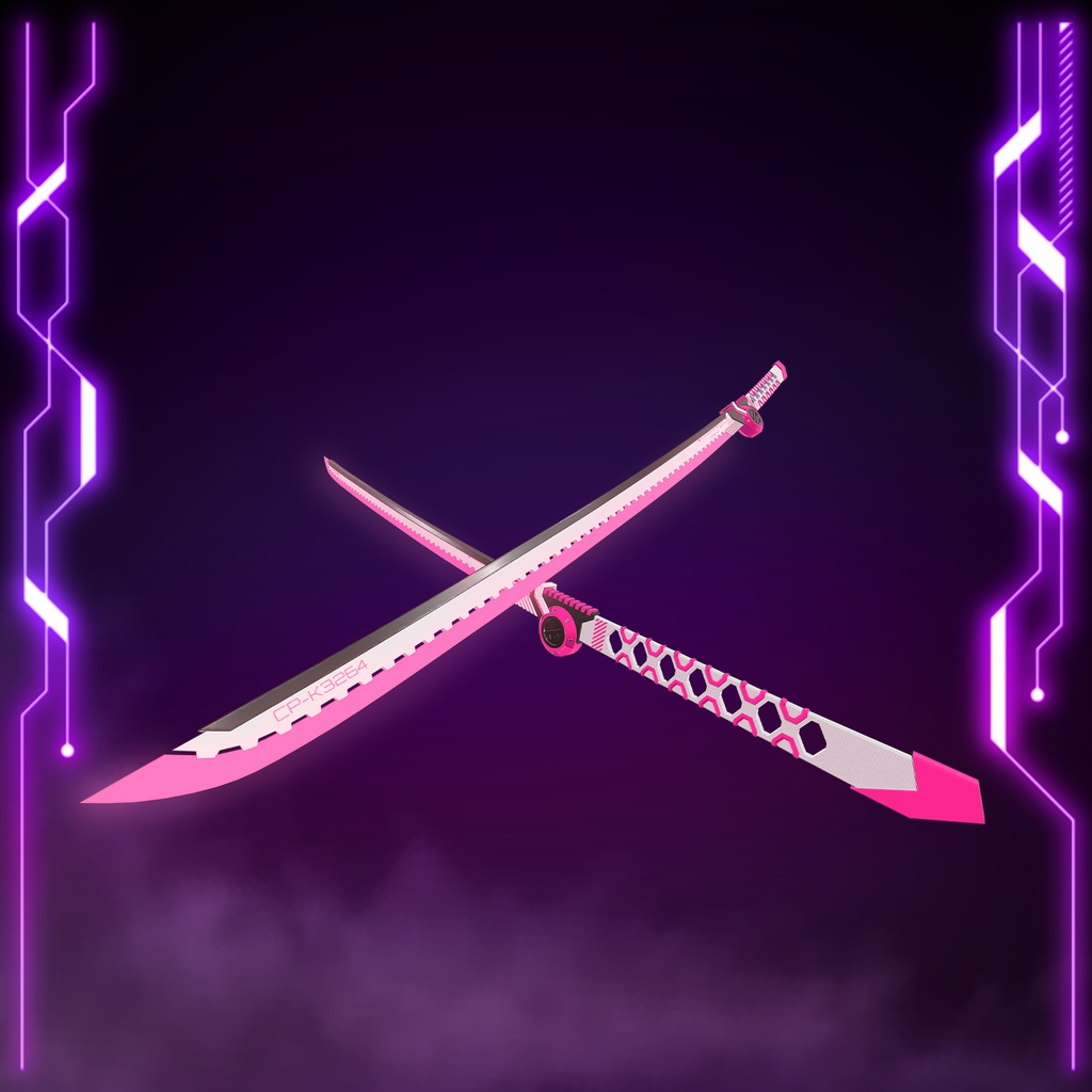 cyberpunk katana ver.Toon