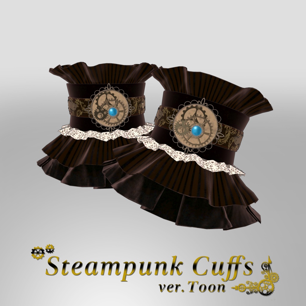 Steampunk Cuffs ver.Toon