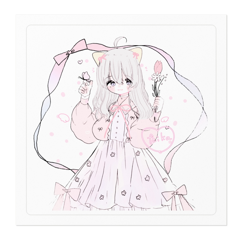 ふぇいかてゃステッカー