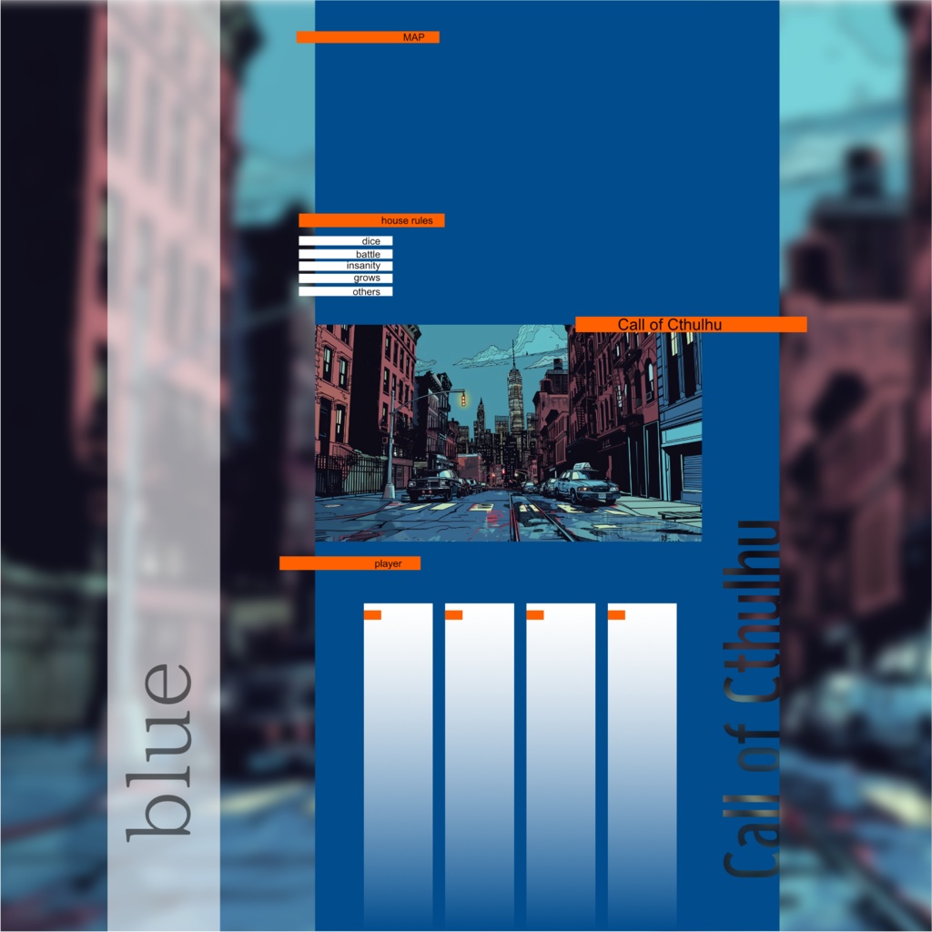 【CoC部屋素材】スマホのためのお部屋(貼るだけZIPつき)