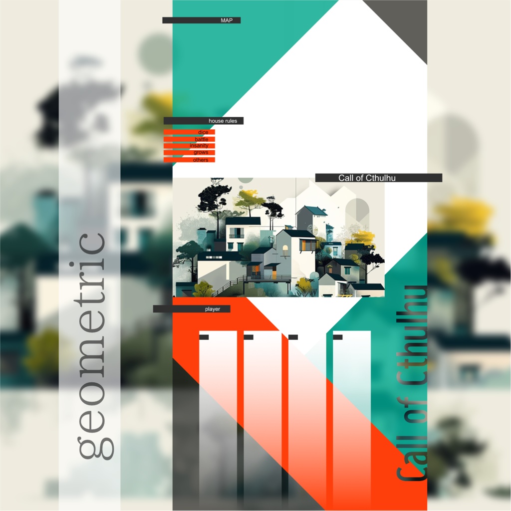 【CoC部屋素材】スマホのためのお部屋(貼るだけZIPつき)