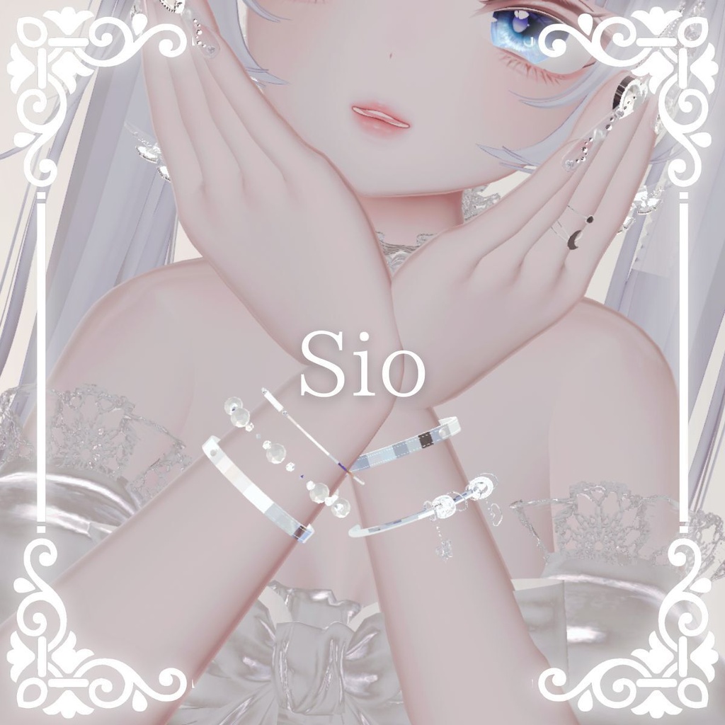 【VRC想定】pearl bracelet【MA対応】Sio/Eku