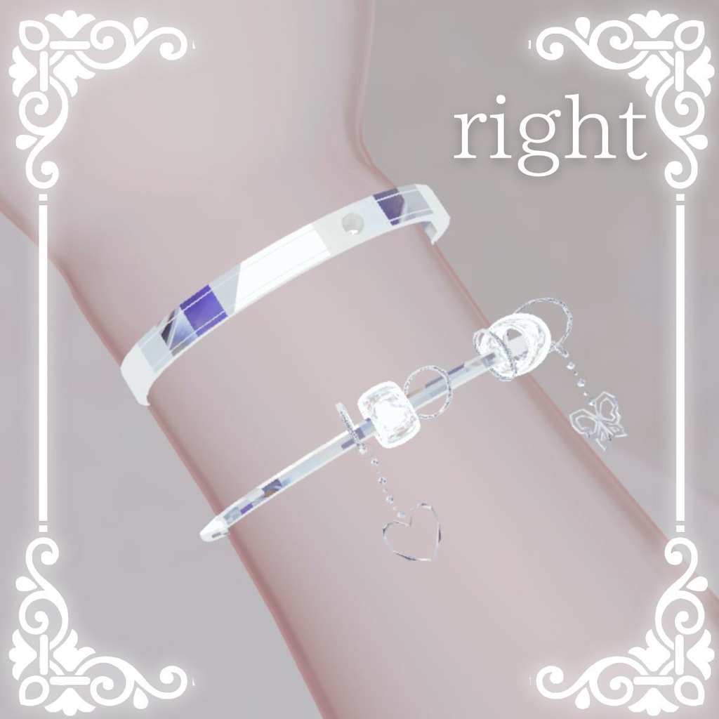 【VRC想定】pearl bracelet【MA対応】Sio/Eku