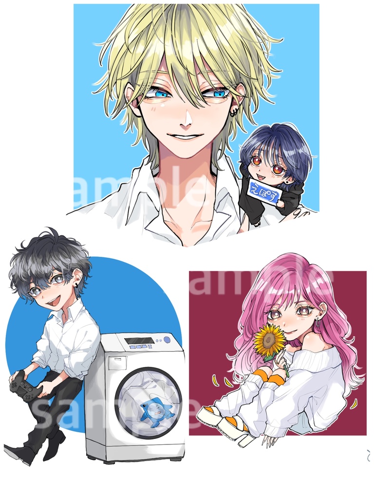 アイコン・イラスト制作窓口