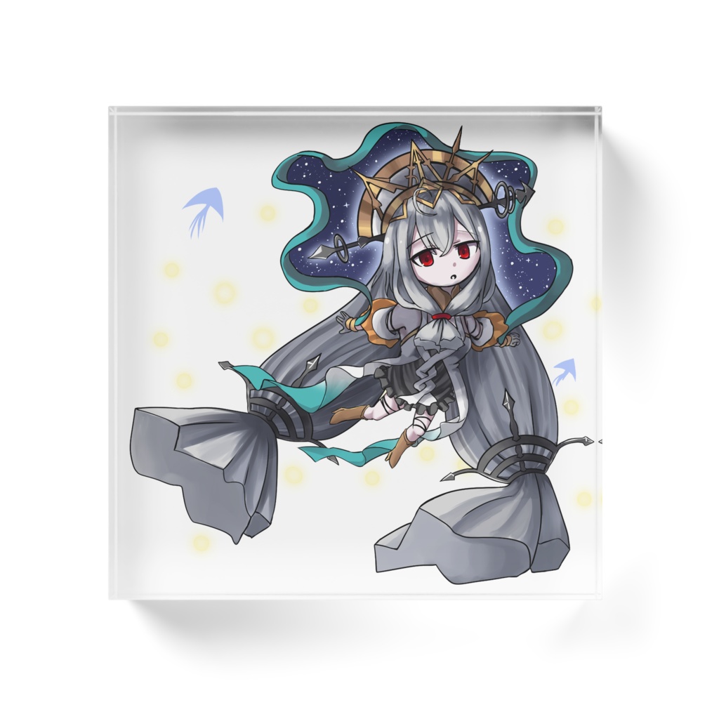 【アークナイツ】濁心スカジアクリルブロック