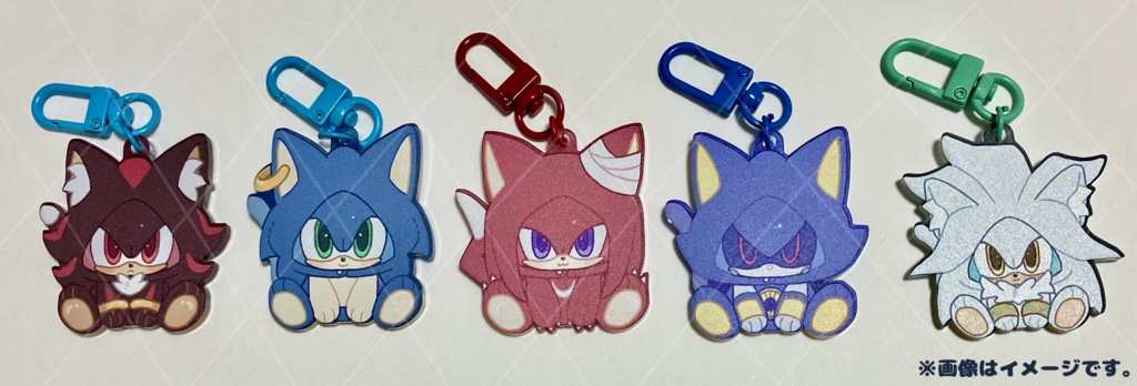 【全5種】にゃんこスタイルアクリルキーホルダー