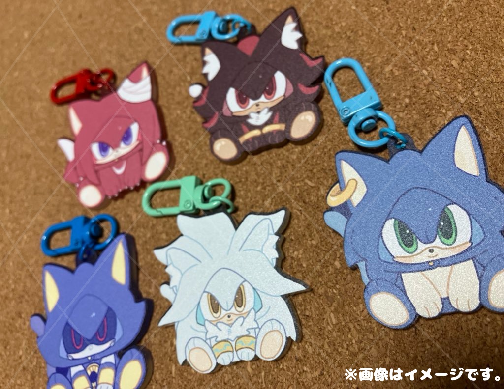 【全5種】にゃんこスタイルアクリルキーホルダー