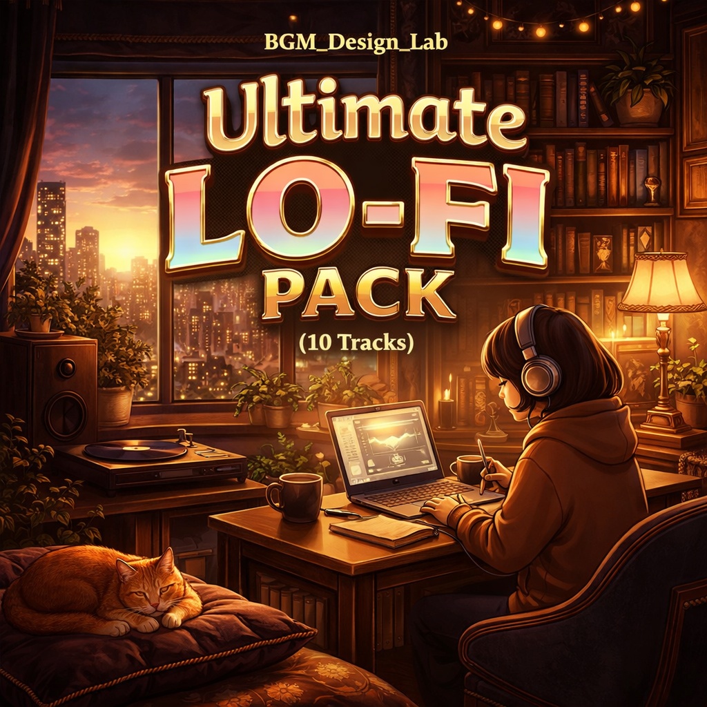 BGM_Design_Lab - Ultimate Lo-Fi Pack (10 Tracks)