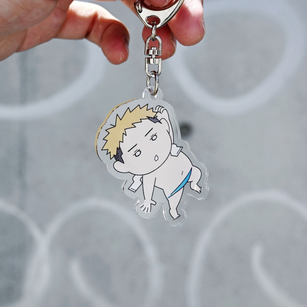 キャラクターアクリルキーホルダー