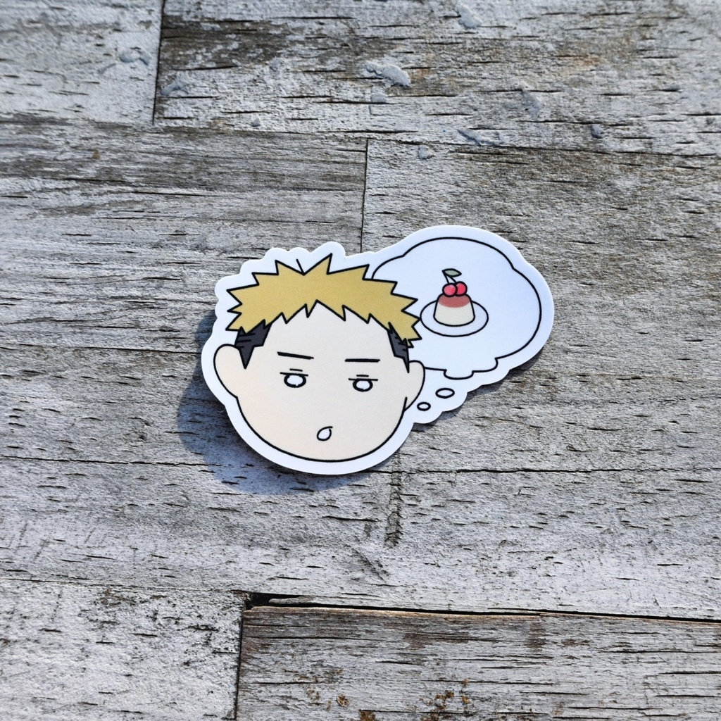 キャラクタースマホステッカー