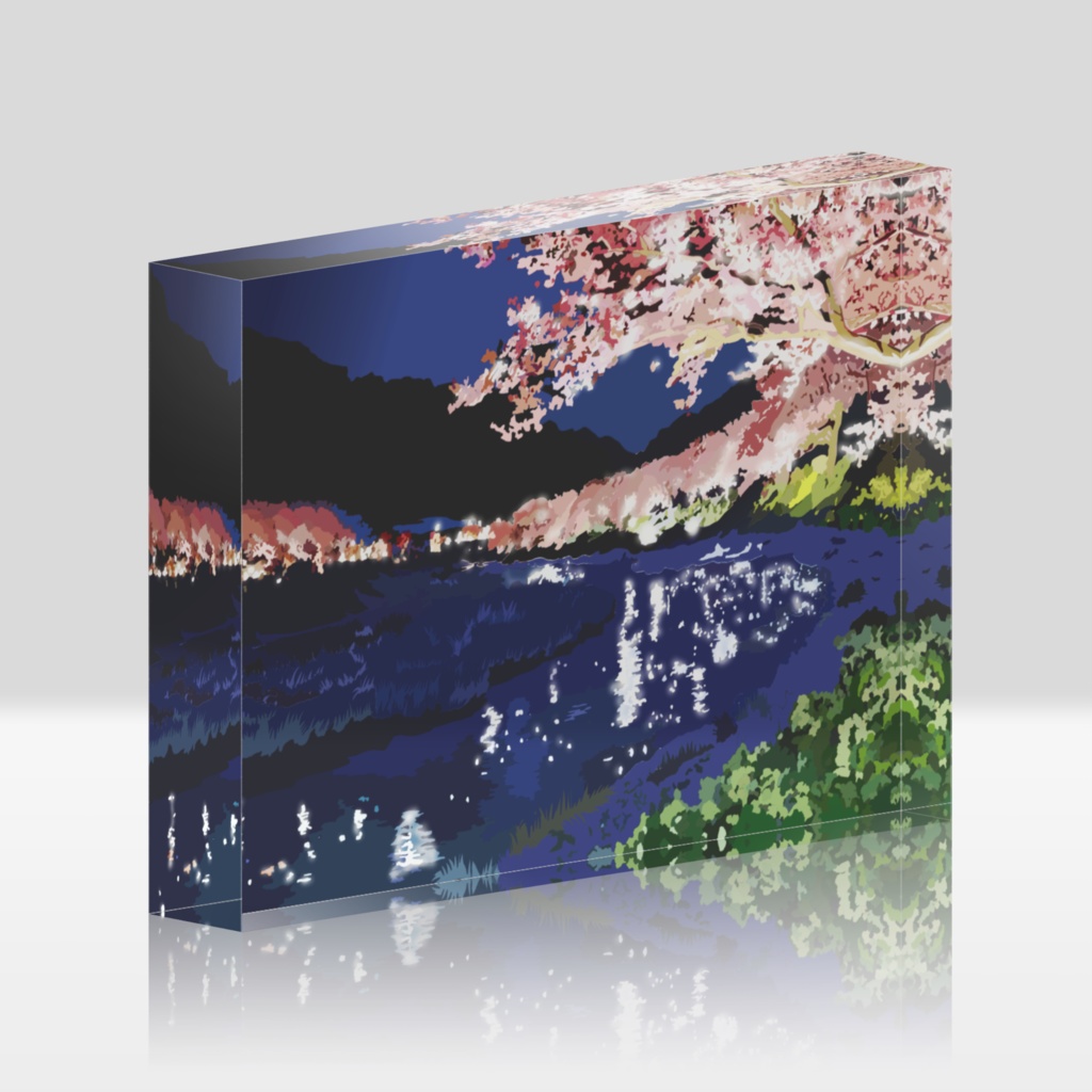 夜桜