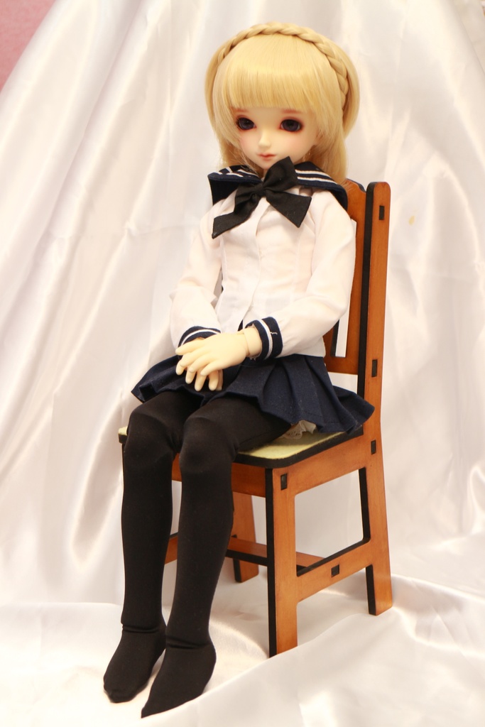 【生産終了】ドール用椅子　組み立てキット