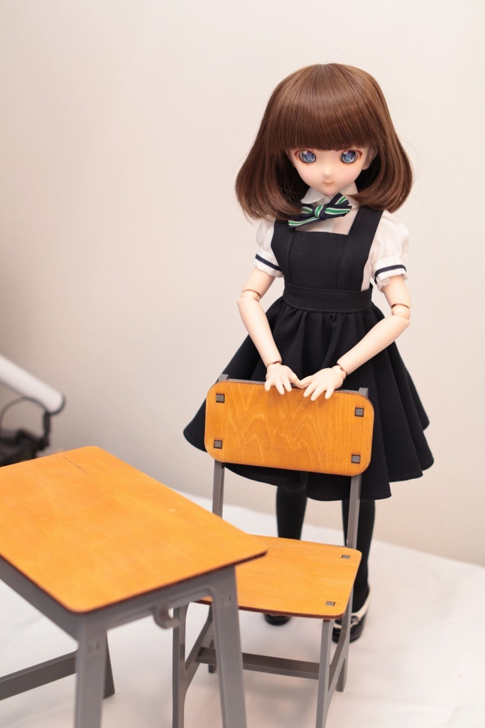 学校机&椅子 簡易組み立てキットMSD/MDD用 【一度の注文2個まで】