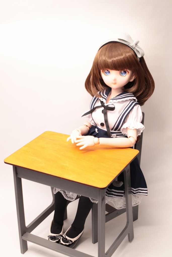 学校机&椅子 簡易組み立てキットMSD/MDD用 【一度の注文2個まで】