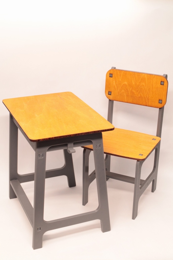 学校机&椅子 簡易組み立てキットMSD/MDD用 【一度の注文2個まで】